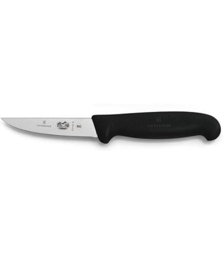 Amazon.com: Victorinox Fibrox 7 In. Santoku Knife, Granton Blade